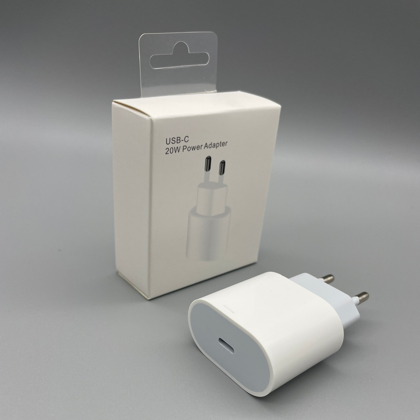 Зарядний пристрій USAMS Travel Adapter 20W USB-C to Lighting для швидкого заряджання White (0f72a1bc) - фото 4