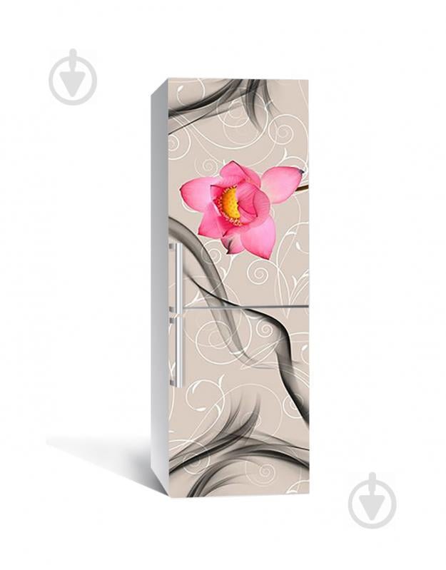 Наклейка на холодильник Zatarga «Самотній бутон» 650х2000 мм вінілова 3Д наклейка декор на кухню Наклейка на холодильник Zatarga «Самотній бутон» 650х2000 мм вінілова 3Д наклейка декор на кухню