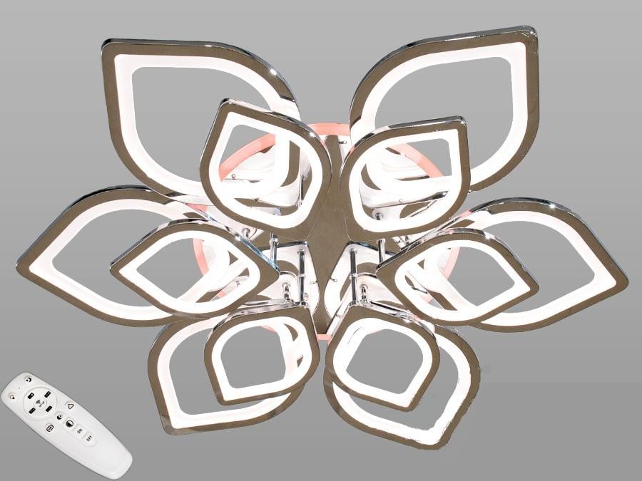 Люстра потолочная Octav светодиодная с диммером 260 Вт (8073/6+6HR LED)