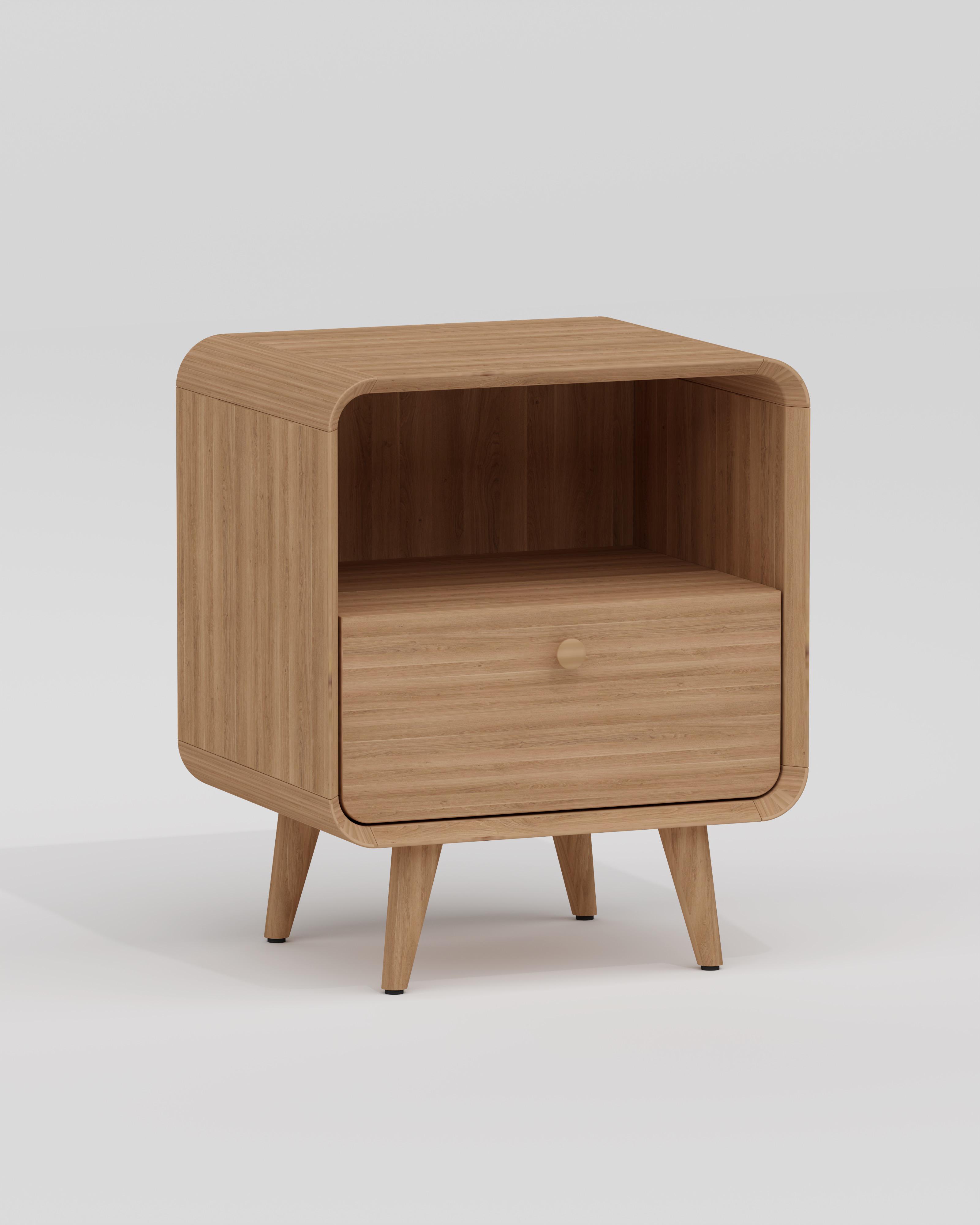 Тумба прикроватная из массива ясеня PT4-Y 600х400х370 мм Тумба прикроватная из массива ясеня PT4-Y 600х400х370 мм