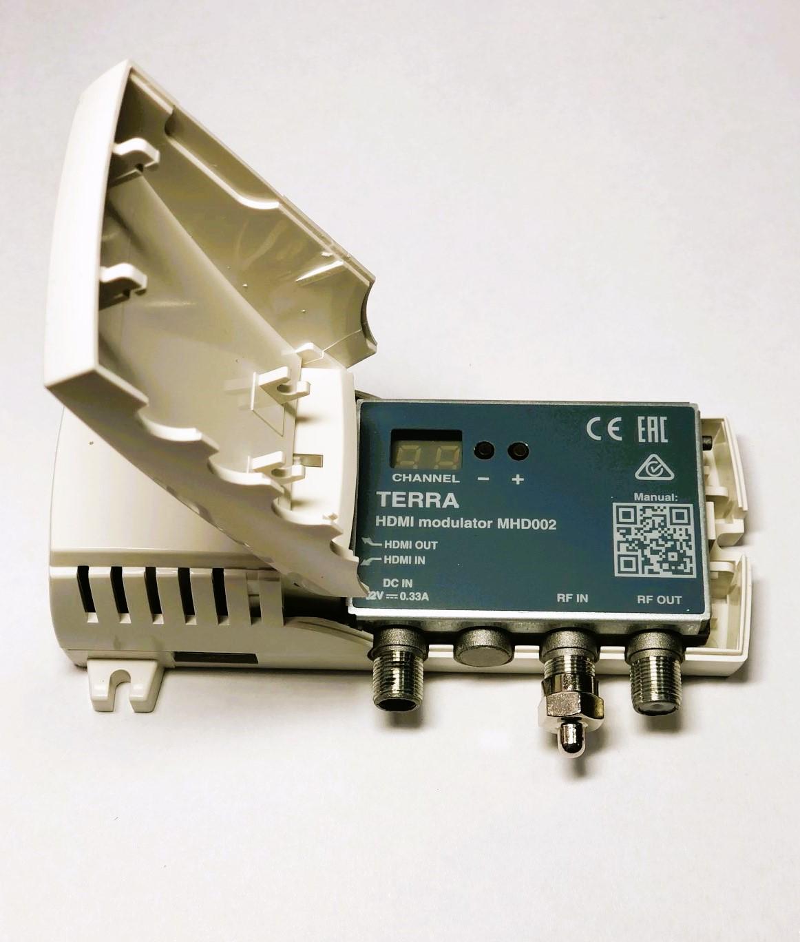 Модулятор телевізійний Terra mhd002P цифровий HDMI в DVB-T (14812)