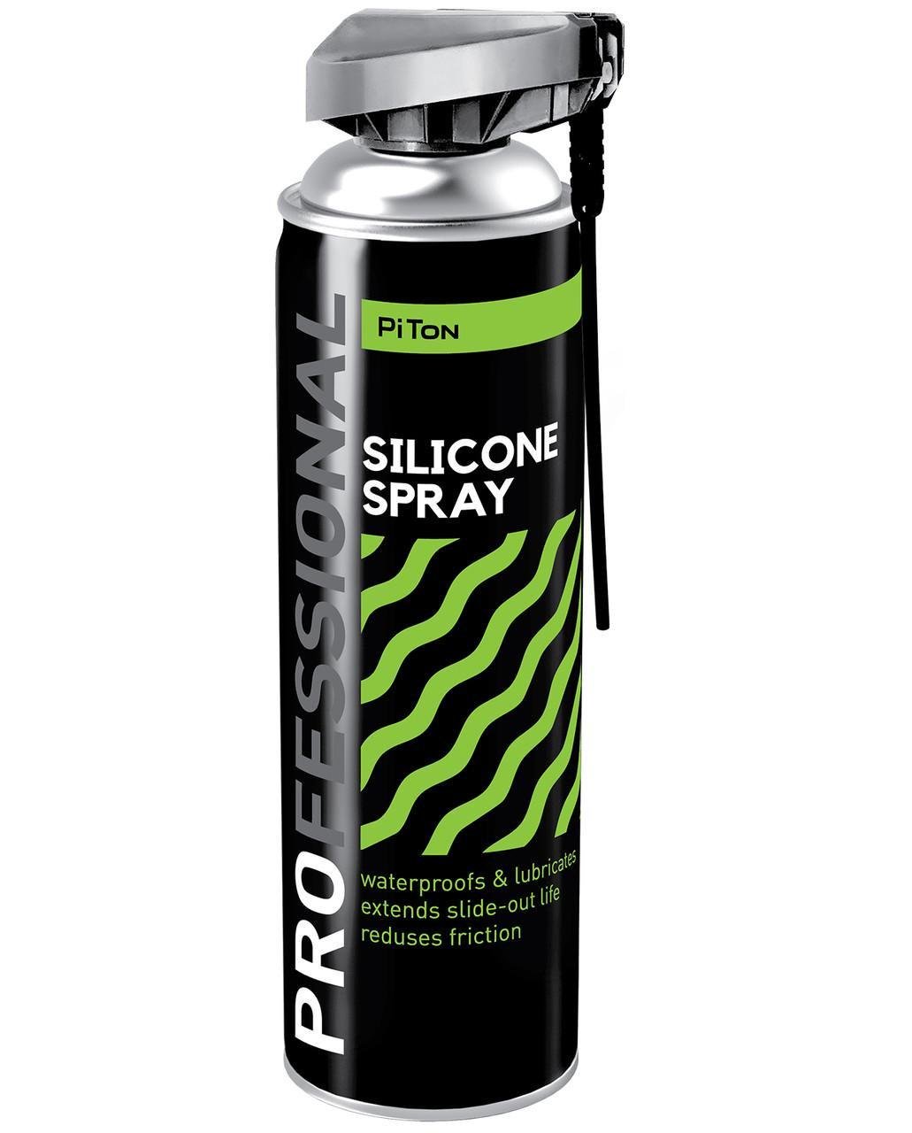 Силіконове мастило Piton Silicone spray PRO 500 мл