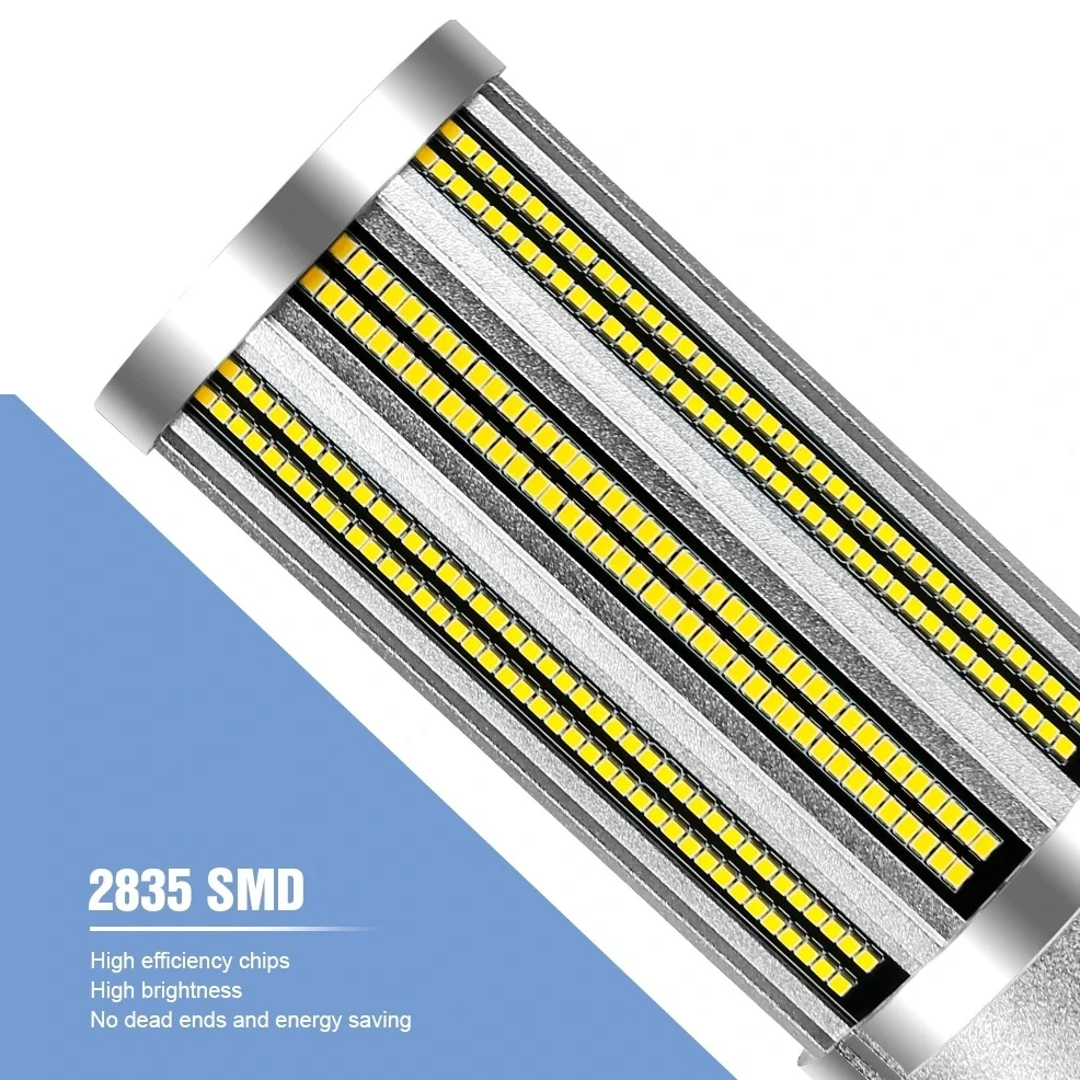 Лампа KukoBot Кукуруза E27 в алюминиевом корпусе на 480 светодиодов 80W - фото 4 Лампа KukoBot Кукуруза E27 в алюминиевом корпусе на 480 светодиодов 80W - фото 4