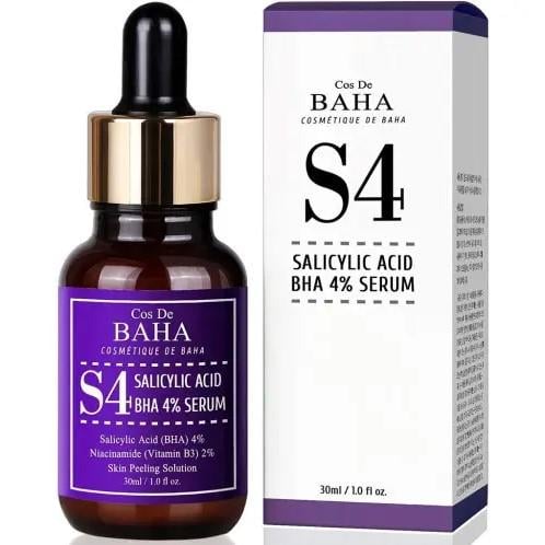 Сыворотка против прыщей Cos De Baha Salicylic Acid Serum S4 30 мл (6024)