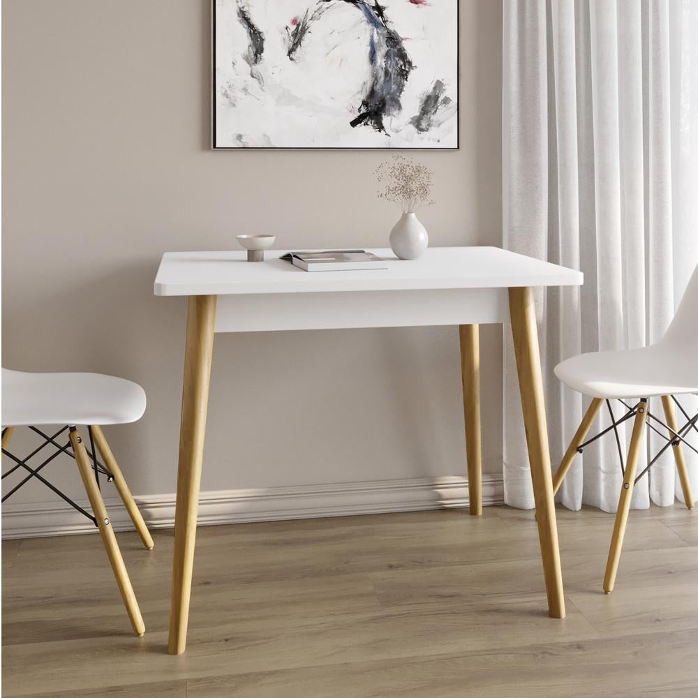 Обеденный стол Lion Майами-2 деревянные ножки Нимфея Альба (000-000-2575) - фото 2 Обеденный стол Lion Майами-2 деревянные ножки Нимфея Альба (000-000-2575) - фото 2