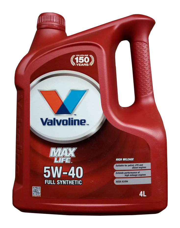 Моторное масло Valvoline Maxlife 5W-40 4 л