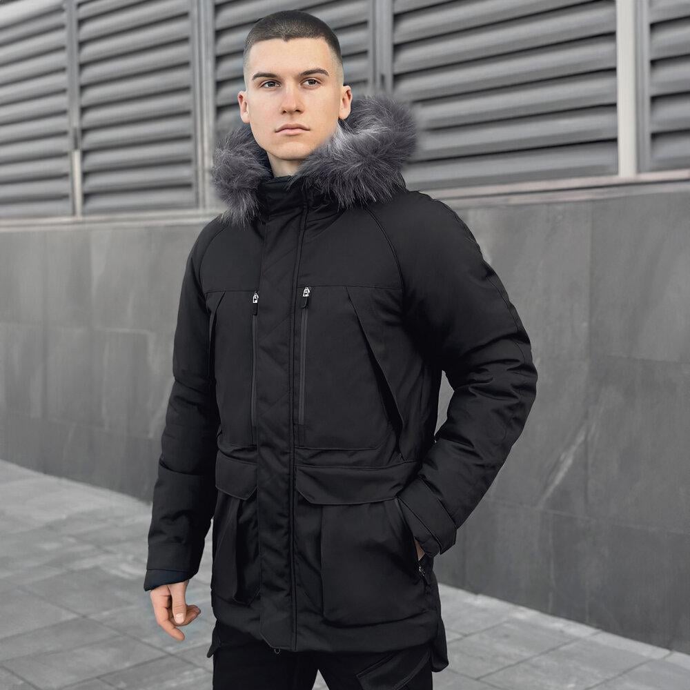 Парка Pobedov Seniora udacha 3XL Чорний (13492074) - фото 5 Парка Pobedov Seniora udacha 3XL Чорний (13492074) - фото 5