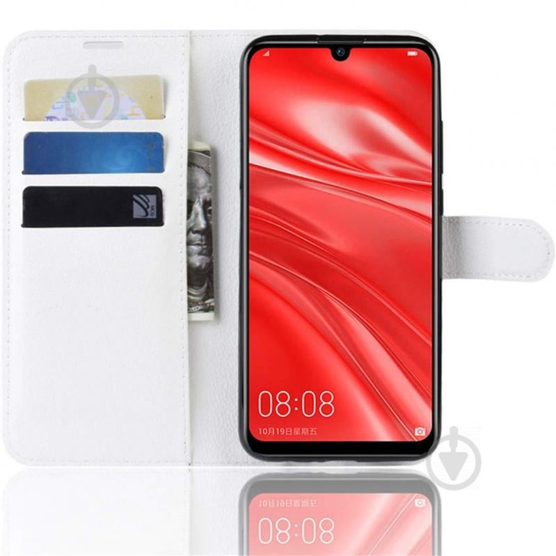 Чехол-книжка Litchie Wallet для Huawei P Smart Plus 2019 / Honor 10i White (hub_uSqb95030) - фото 5