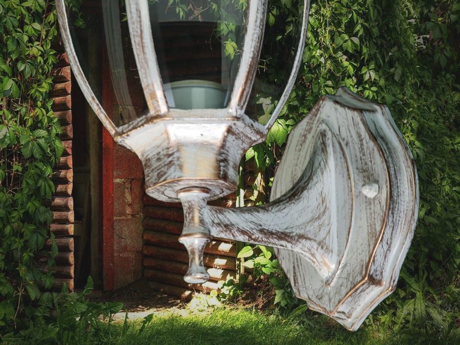 Садово-парковый светильник Белый/Патина (DJ032-W1 WH) - фото 3 Садово-парковый светильник Белый/Патина (DJ032-W1 WH) - фото 3