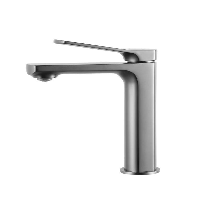 Змішувач для раковини Qtap Slavonice QTSLA270GMB45924 Gunmetal Black PVD (SD00052048)