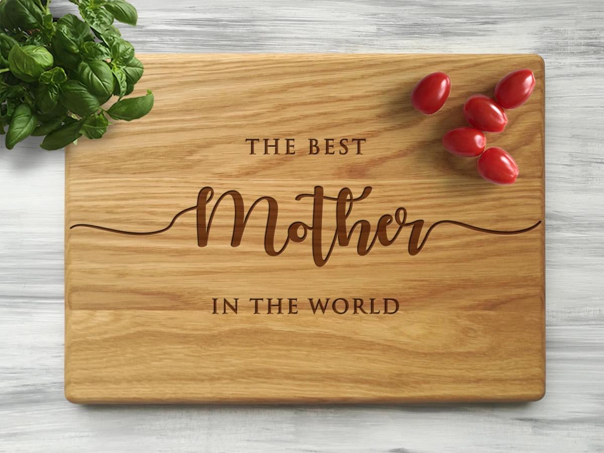 Кухонная доска WoodPresentStudio “Mother” 25х35 см