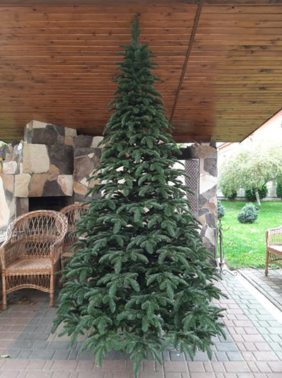 Штучна ялинка лита Канадська з підставкою 2,30 м Темно-зелений (NYT15306)