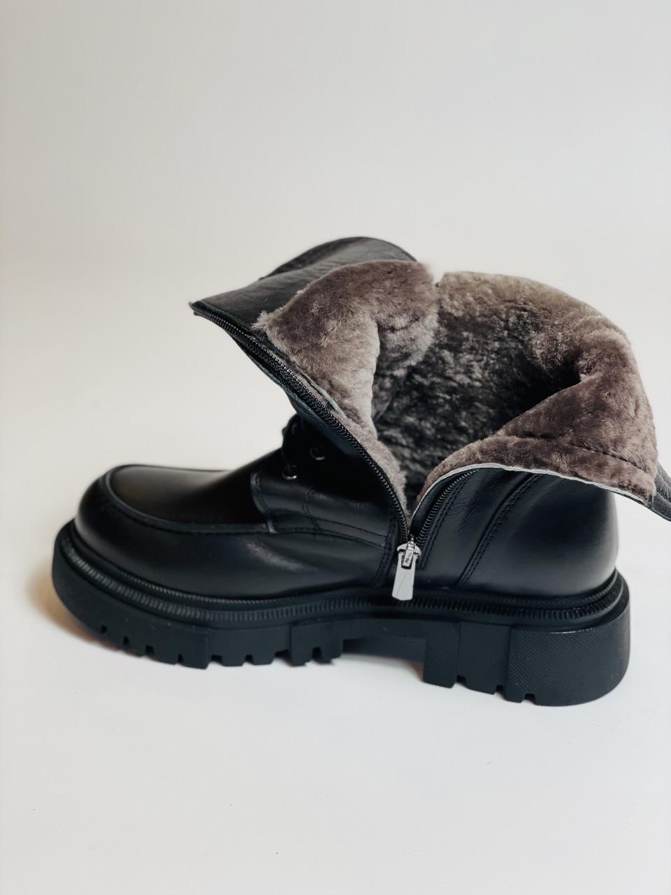 Ботинки женские зимние Evromoda р. 37 24,0 см Черный (2727) - фото 8 Ботинки женские зимние Evromoda р. 37 24,0 см Черный (2727) - фото 8