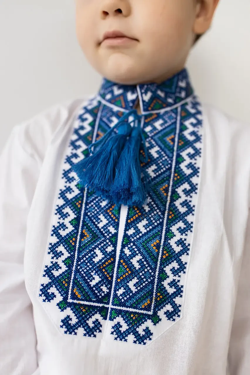 Вышиванка для мальчика Миколка 92 см - фото 4