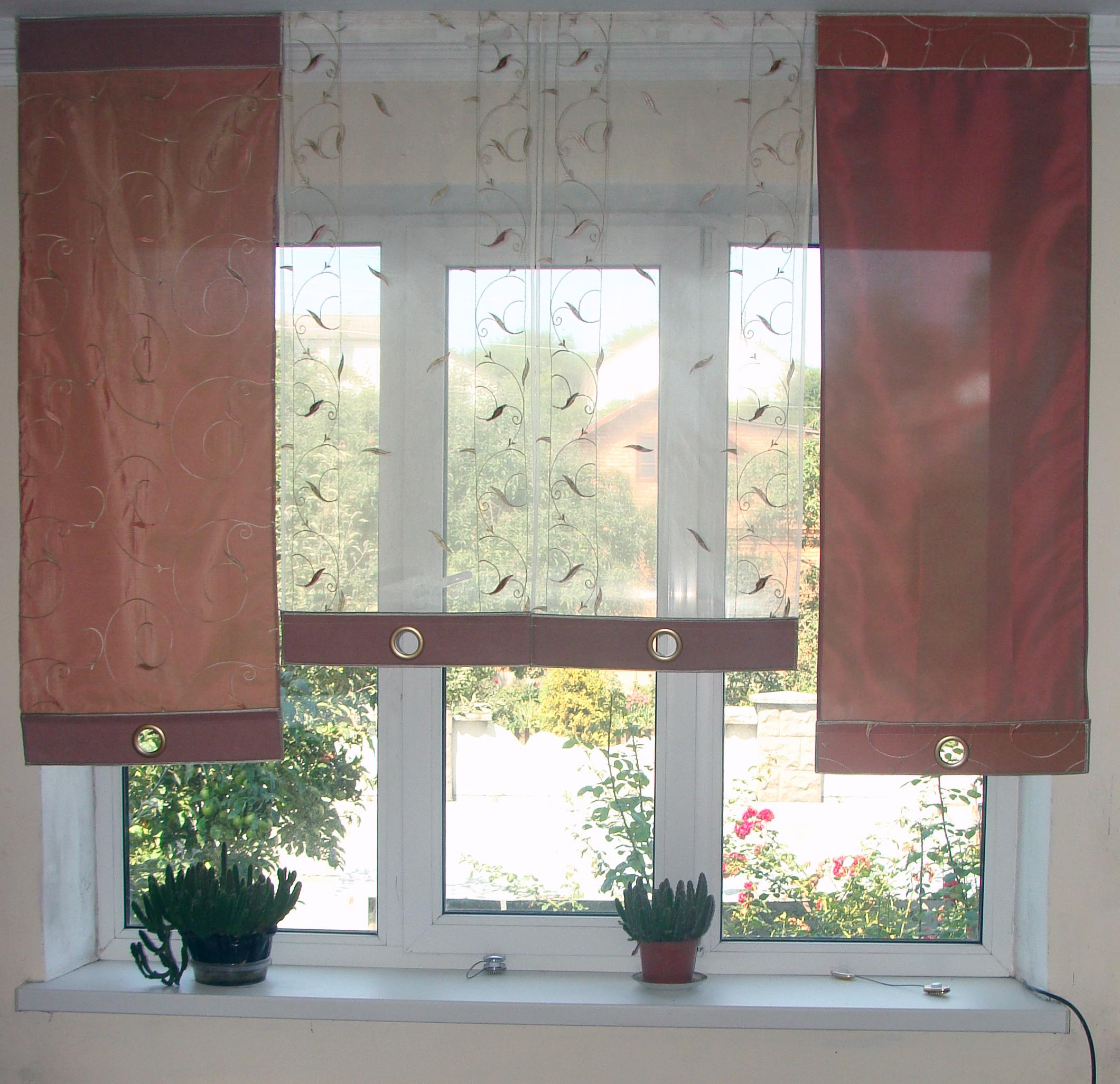 Комплект панельных занавесок Firanka Plants 4 шт. карниз 180 см Розовый с коралловым (23_6п) - фото 5 Комплект панельных занавесок Firanka Plants 4 шт. карниз 180 см Розовый с коралловым (23_6п) - фото 5