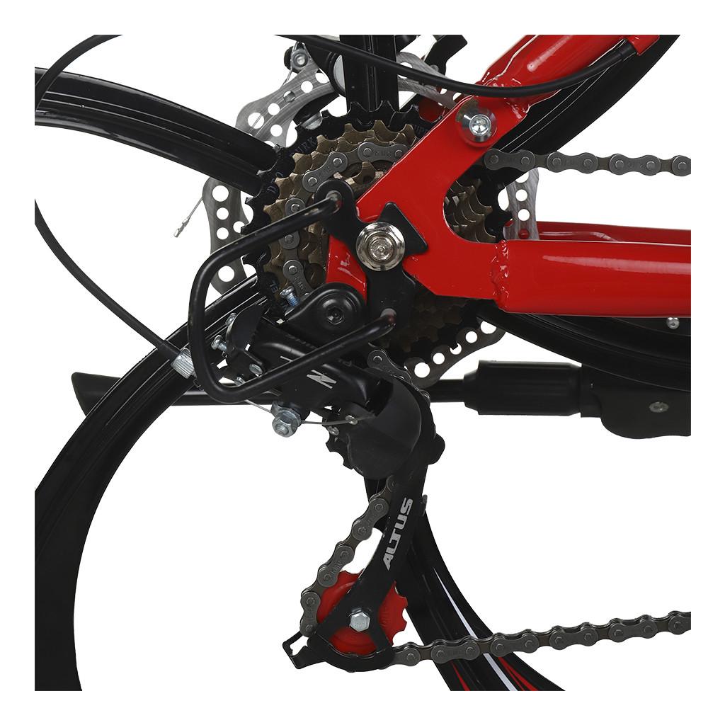 Велосипед складной Kucher "City Power Series A" на литых дисках 26" рама 17" Красный (1501208476) - фото 3 Велосипед складной Kucher "City Power Series A" на литых дисках 26" рама 17" Красный (1501208476) - фото 3