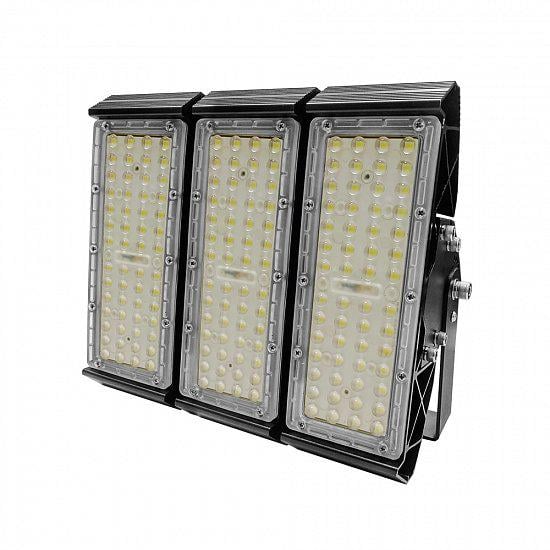 Прожектор LED EUROLAMP LED-FLP-150/50 150W 220V 19500lm 5000K IP65 265х272 мм з радіатором (4260484994301)