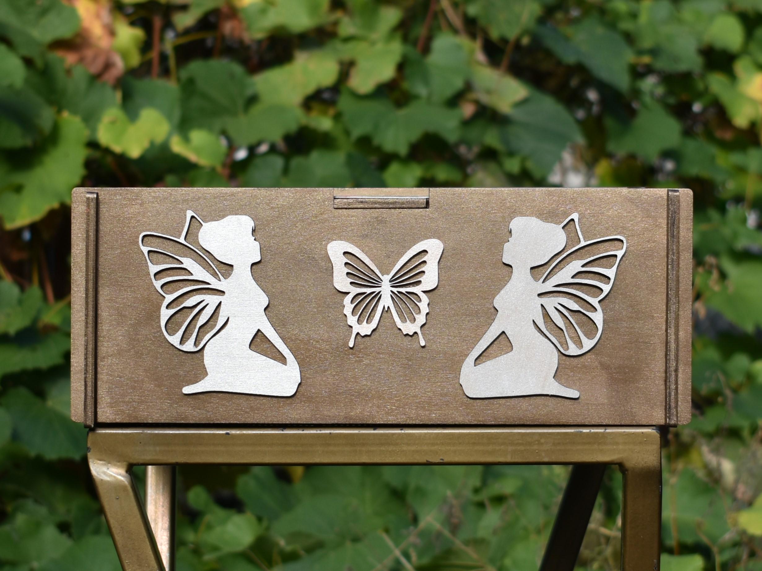 Подарочная коробка Фея 3D из фанеры 20х30х12 см (21683063) - фото 5 Подарочная коробка Фея 3D из фанеры 20х30х12 см (21683063) - фото 5