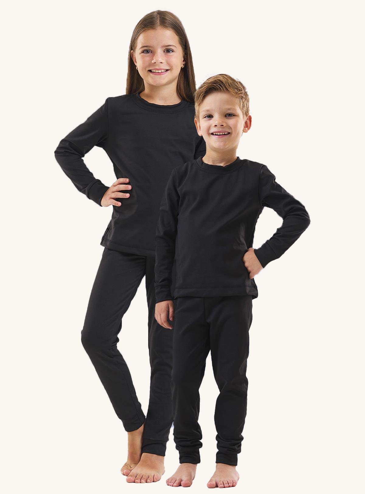 Термобілизна дитяча OnePro 9665 134 см Чорний (73381)