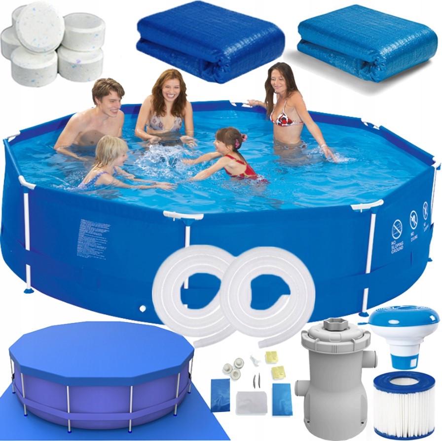 Каркасний басейн Avenli 19в1 305x305 см (4675l) - фото 2