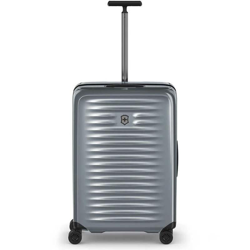 Валіза на 4 колесах Victorinox Travel M 74 л Airox Silver (Vt612508) - фото 3 Валіза на 4 колесах Victorinox Travel M 74 л Airox Silver (Vt612508) - фото 3