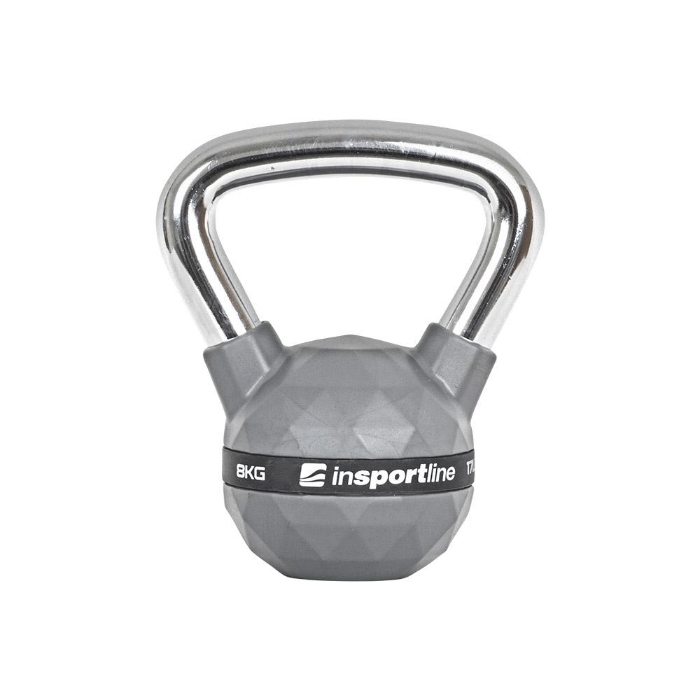 Гиря с резиновым покрытием inSPORTline Kettlebell PU 8 кг (299914) Гиря с резиновым покрытием inSPORTline Kettlebell PU 8 кг (299914)