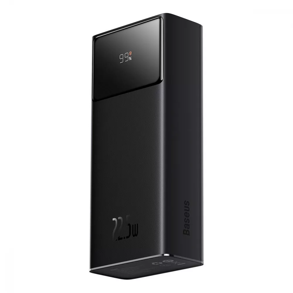Повербанк BASEUS 30000 mAh 2USB/Type-C PD/QC 22,5 W 3 A PPXJ080101 Black (589440)