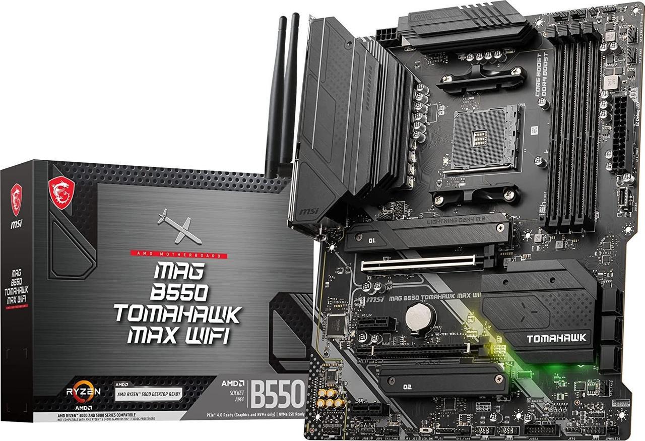 Материнська плата MSI MAG B550 Tomahawk MAX WIFI (27065513)