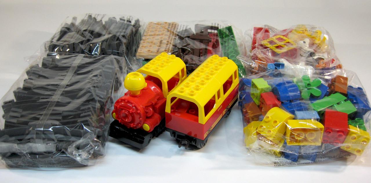 Конструктор JIXIN 6188A Железная дорога 110 деталей в коробке - фото 3 Конструктор JIXIN 6188A Железная дорога 110 деталей в коробке - фото 3