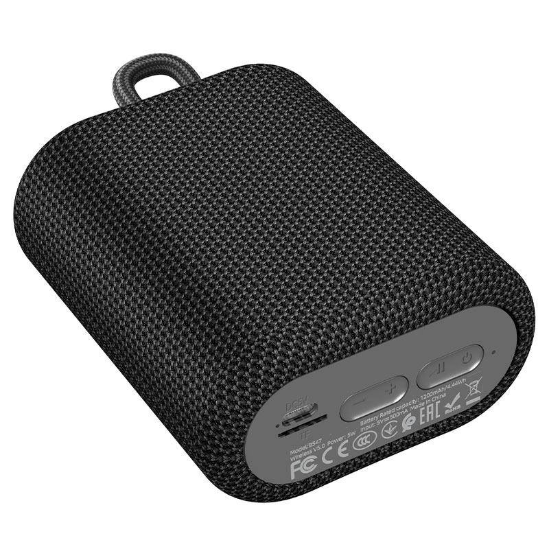 Портативная акустика Hoco Portable Speaker BS47 Black - фото 2