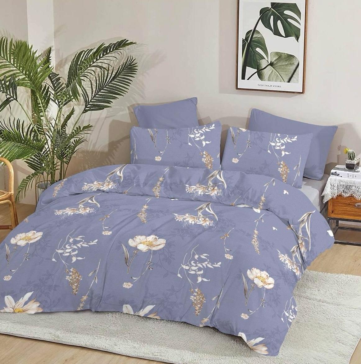 Комплект постельного белья Vital Textile Голд Люкс бязь евро 200х220 см (BLе-838)