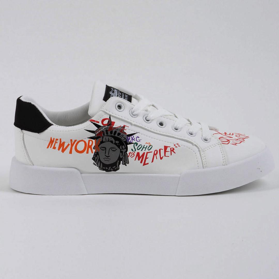 Кеди жіночі 339044 р. 36 23 см Білий - фото 2 Кеди жіночі 339044 р. 36 23 см Білий - фото 2