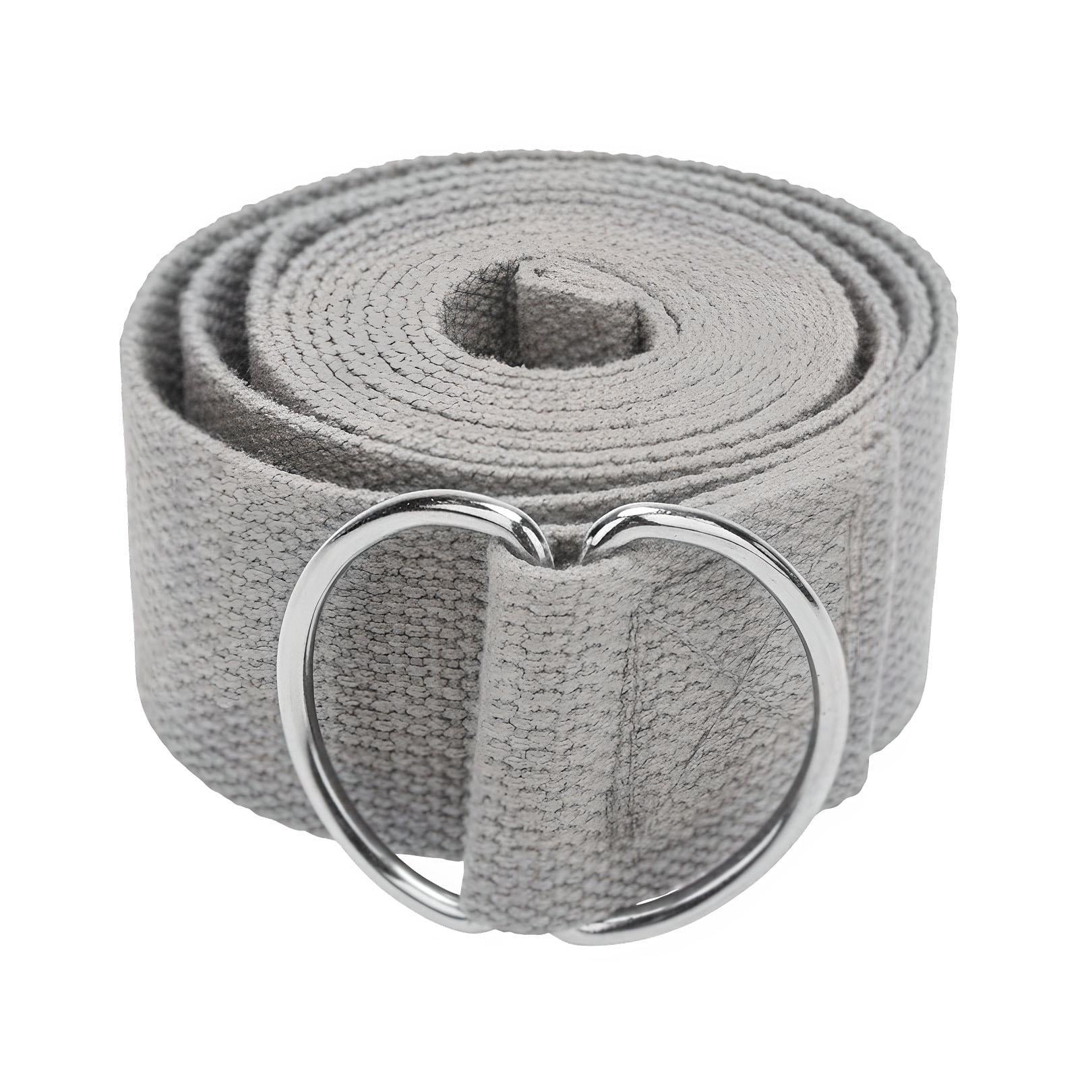 Ремень для йоги EasyFit Yoga Strap 183 см Серый (EFYGS183-GY)