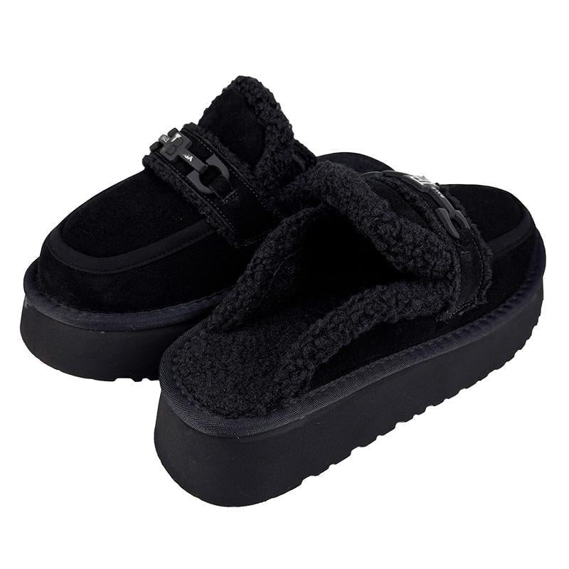 Угги женские офисные замшевые 5080-1 p. 39 25 см Черный - фото 3 Угги женские офисные замшевые 5080-1 p. 39 25 см Черный - фото 3