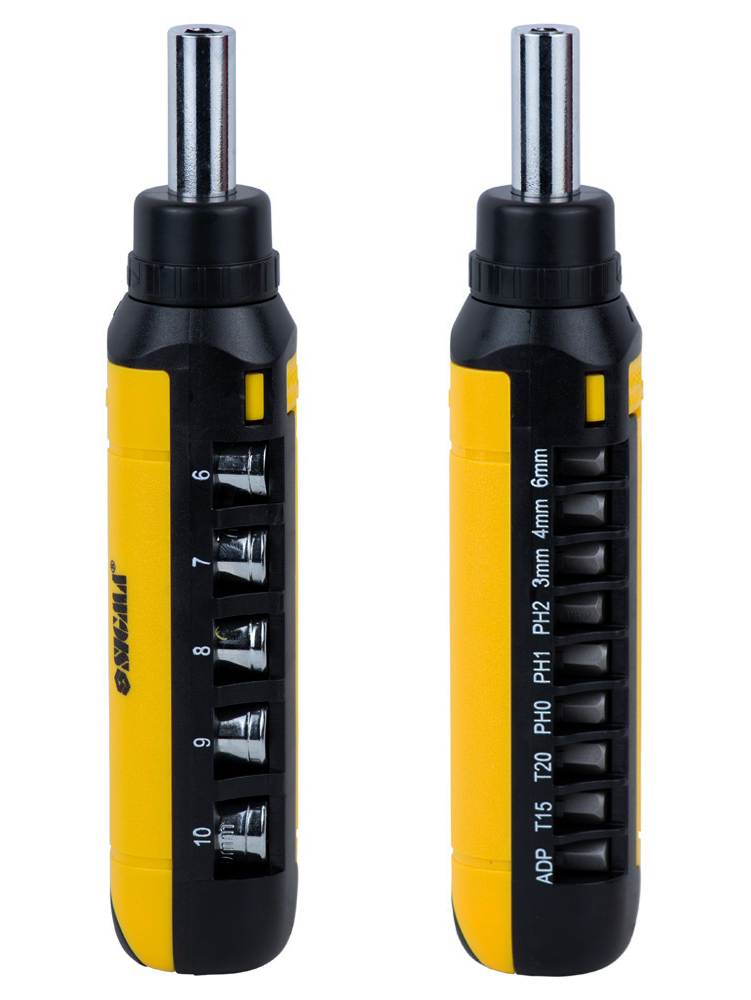 отвертка реверсивная Sigma с битами/насадками 13 ед. 4001931) - фото 5