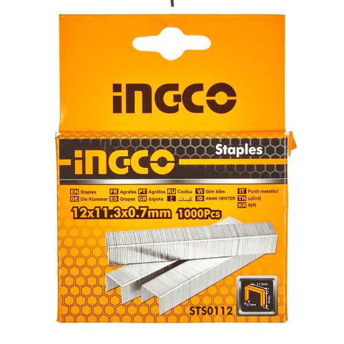 Скобы для степлера Ingco тип-53 12х0,7 мм 1000 шт. (10636112)