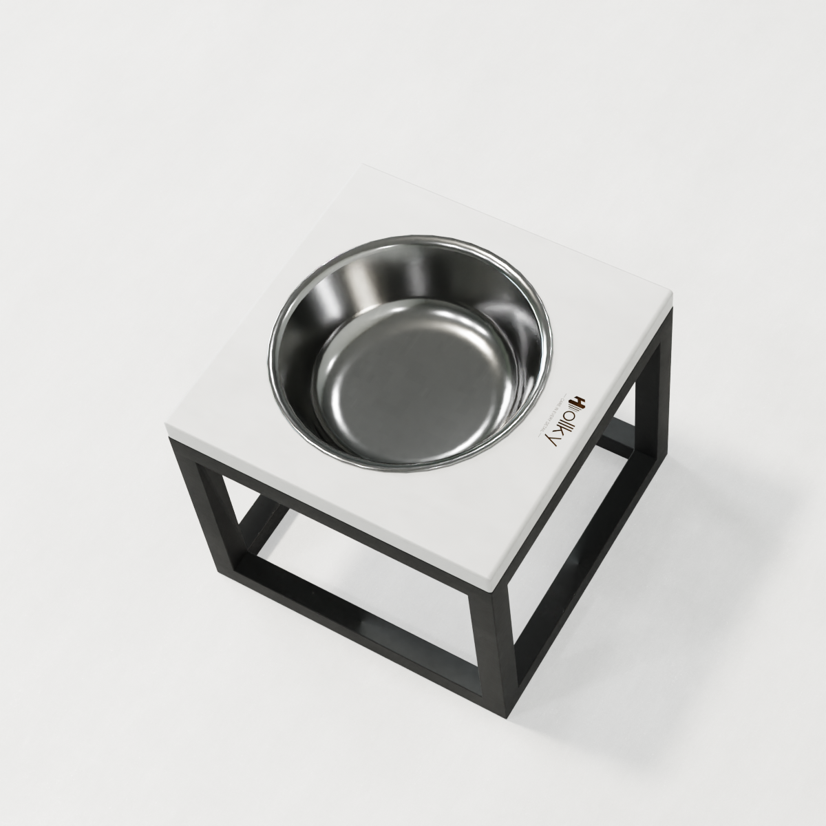 Миска на подставке для больших собак Hollky Base Solo XL 1,8 л (XL-262620-GRWH) - фото 4 Миска на подставке для больших собак Hollky Base Solo XL 1,8 л (XL-262620-GRWH) - фото 4