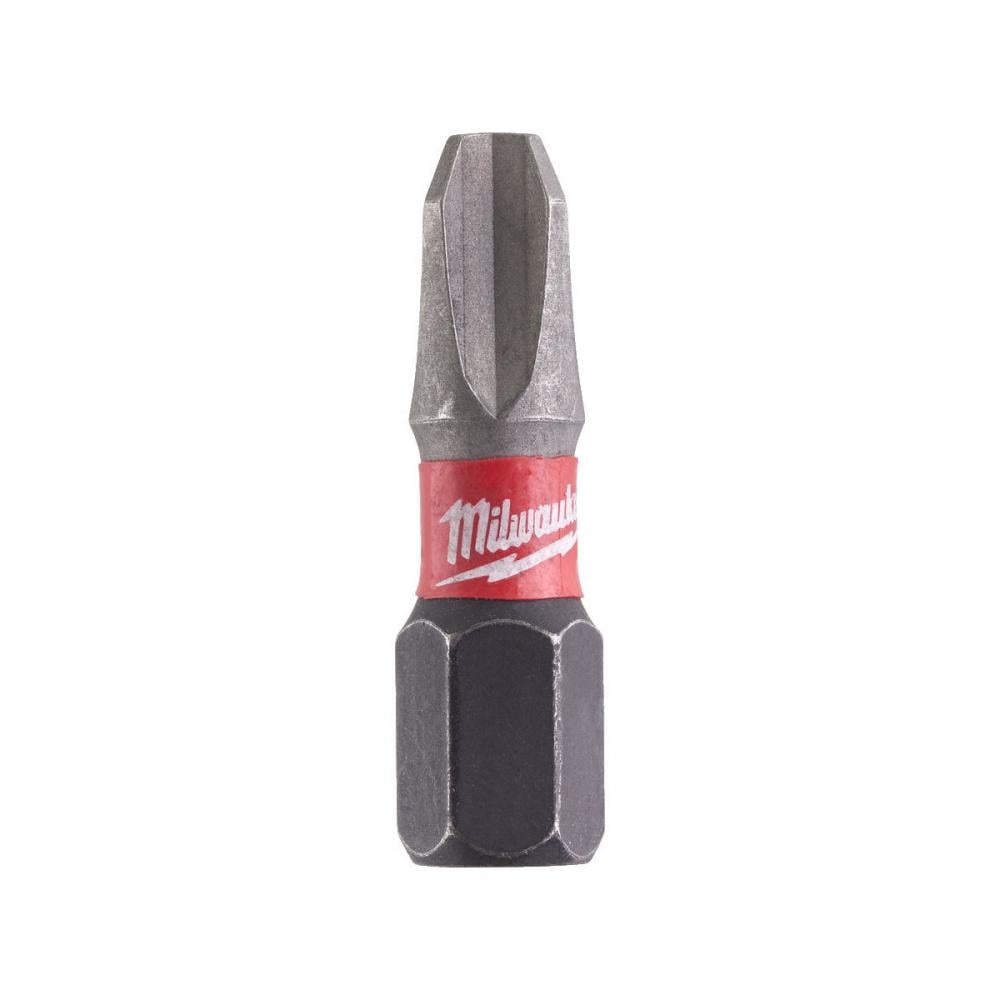 Биты Milwaukee Shockwave PH3х25 мм 2 шт. (4932430857)