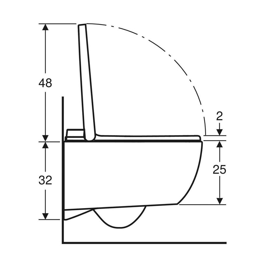 Унітаз-біде підвісний Geberit AquaClean Alba 146.350.01.1 з сидінням Білий (LM-146.350.01.1) - фото 2 Унітаз-біде підвісний Geberit AquaClean Alba 146.350.01.1 з сидінням Білий (LM-146.350.01.1) - фото 2