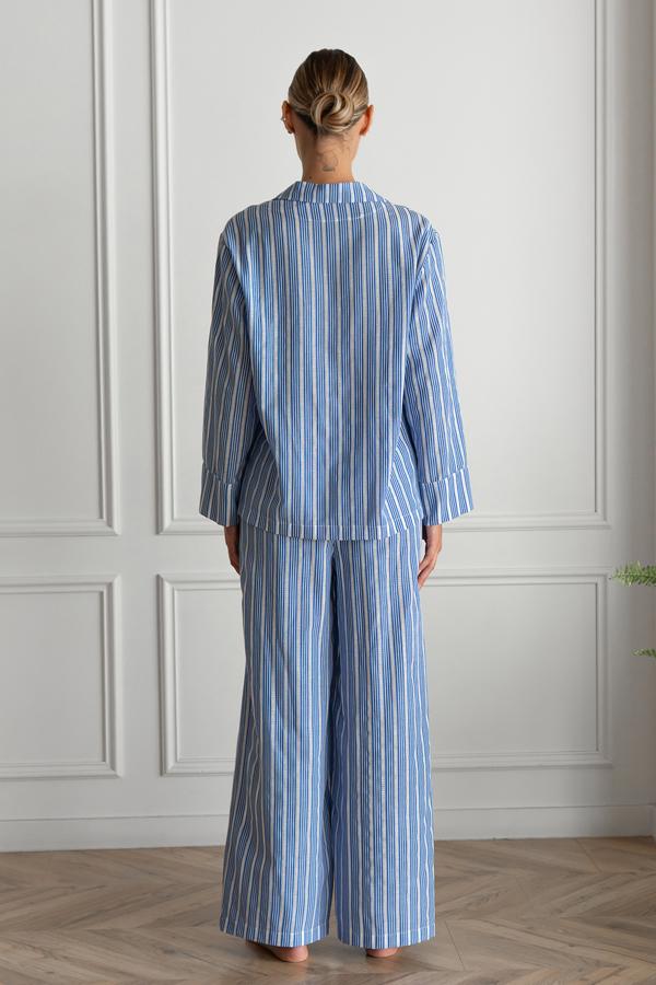 Піжамний костюм Lake Lace з брюками бавовняний M/L (29517764) - фото 3 Піжамний костюм Lake Lace з брюками бавовняний M/L (29517764) - фото 3