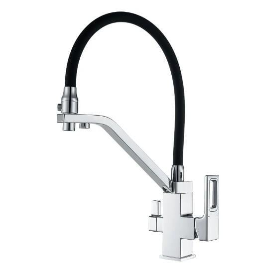 Смеситель для кухни KOER KB-72009-01 с выходом для питьевой воды (KR5006)