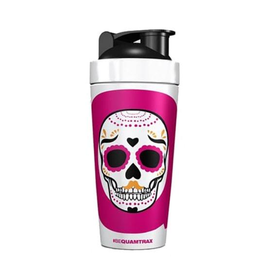 Шейкер Quamtrax Metal Shaker Skull 740 мл White