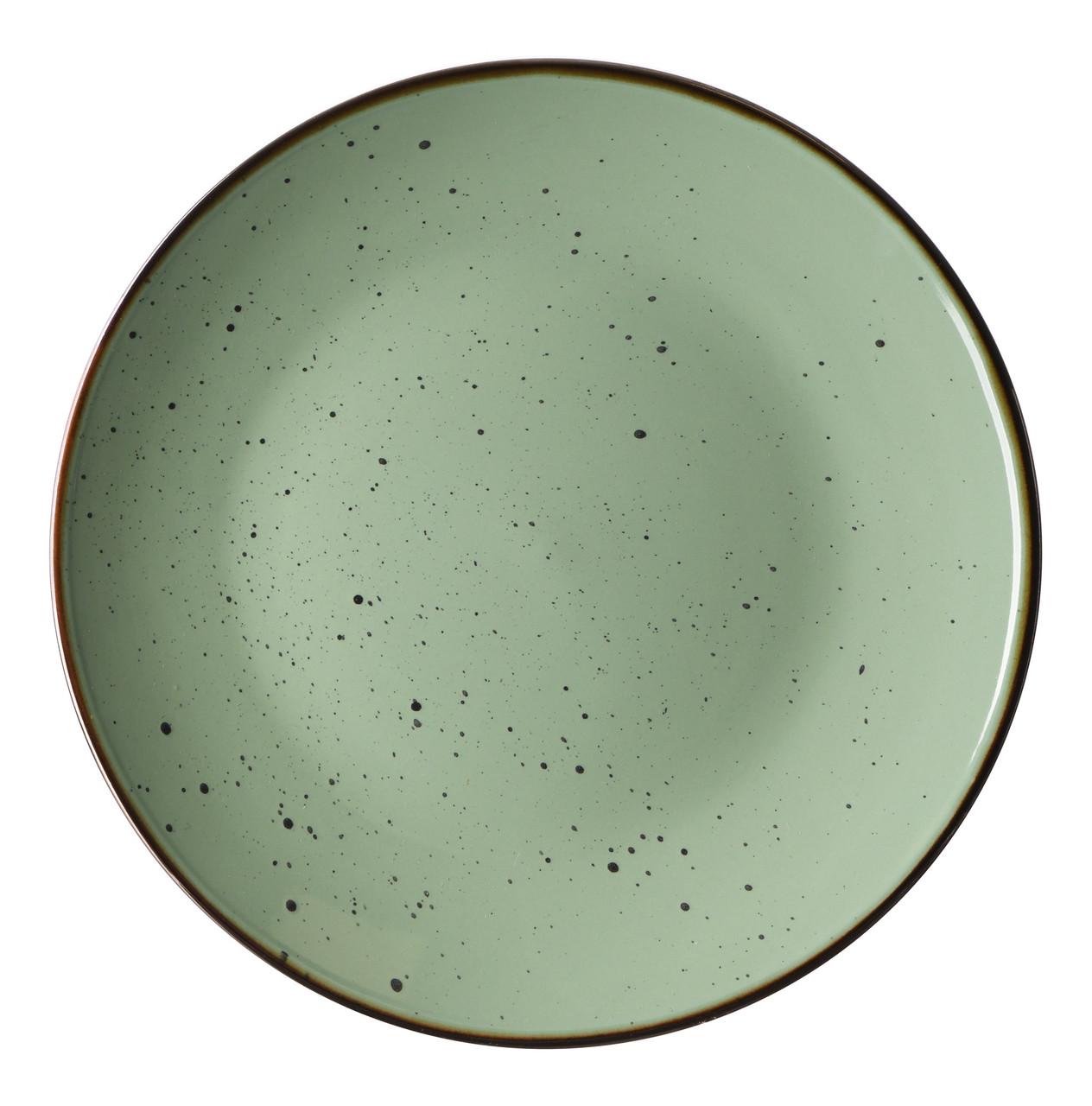Тарелка десертная Ardesto Bagheria Pastel 19 см керамическая Green (AR2919GGC)
