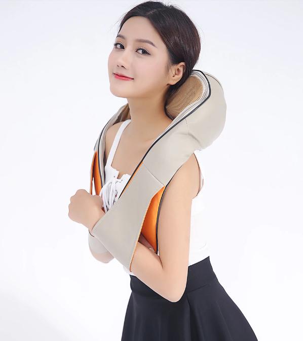 Масажер шиацу 4 кнопки для шиї плечей і спини з функцією підігріву 65W - фото 12 Масажер шиацу 4 кнопки для шиї плечей і спини з функцією підігріву 65W - фото 12