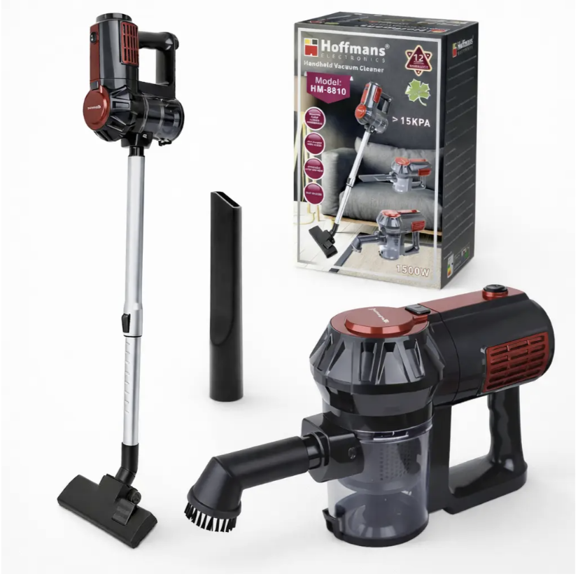 Пылесос вертикальный Hoffmans HM-8810 2в1 1500 Вт (36917249)