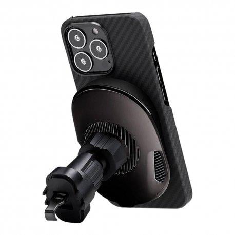 Автоутримувач Pitaka MagEZ Car Mount Lite Car Vent Black (CM003) - фото 3