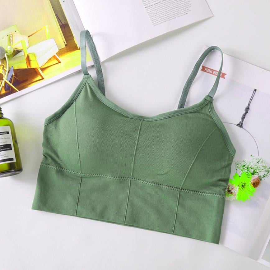 Топ-бюстгальтер с регулируемыми бретелями M Зеленый (23-66-1345-З)