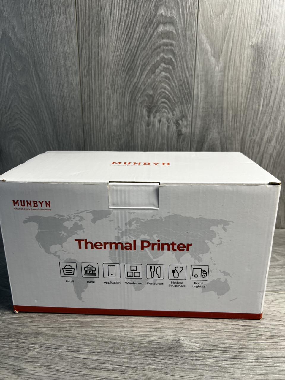 Термопринтер для етикеток MUNBYN ITPP047P 260 мм/сек 576 dpi термальна печать - фото 6 Термопринтер для етикеток MUNBYN ITPP047P 260 мм/сек 576 dpi термальна печать - фото 6