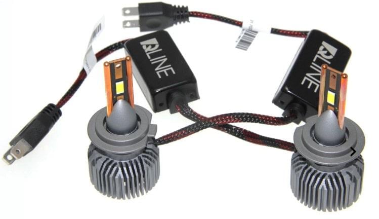 Автолампи Qline Ultra LED +200% 55W H7 6000K 2 шт.