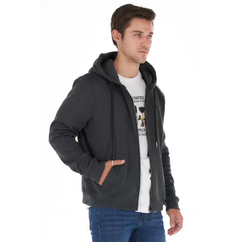 Світшот чоловічий Kvl 10302112 S Сірий - фото 4 Світшот чоловічий Kvl 10302112 S Сірий - фото 4